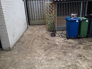 Tuin met pad